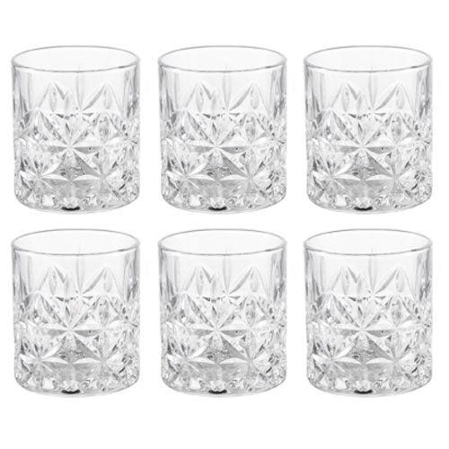 BICCHIERE 6 PZ FIORE "BLUES" 51326 BRANDANI