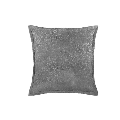 FODERINA PER CUSCINO ARREDO "GINEVRA" GRIGIO SCURO EMBOSSED MAÈ VIA ROMA 60