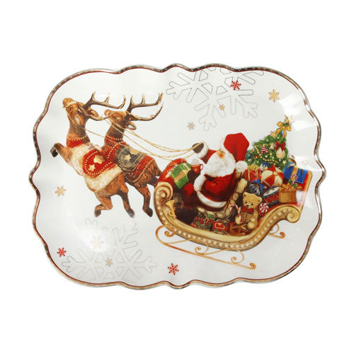 VASSOIO "CHRISTMAS" SLITTA 89923 BRANDANI