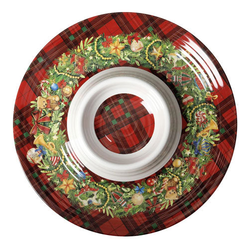 ANTIPASTIERA MELAMINA "CHRISTMAS" 80008 BRANDANI