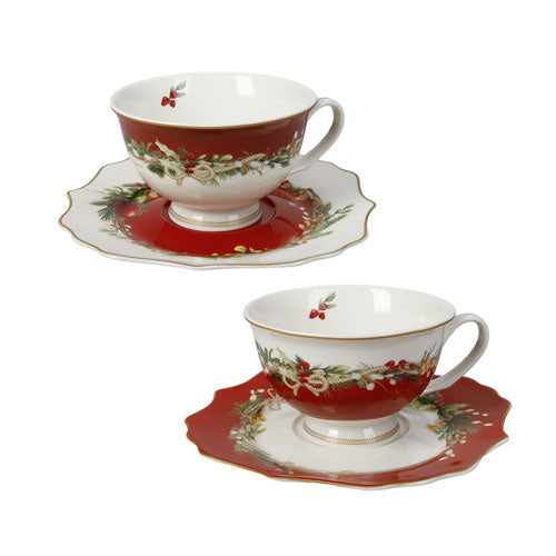 TAZZA THÈ 2 PZ "CAROL" 89962 BRANDANI