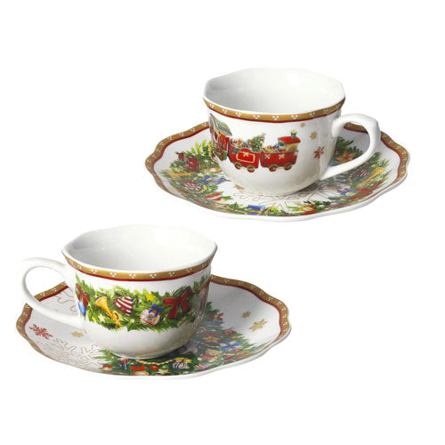 TAZZINA CAFFÈ 2 PZ "CHRISTMAS" 89901 BRANDANI