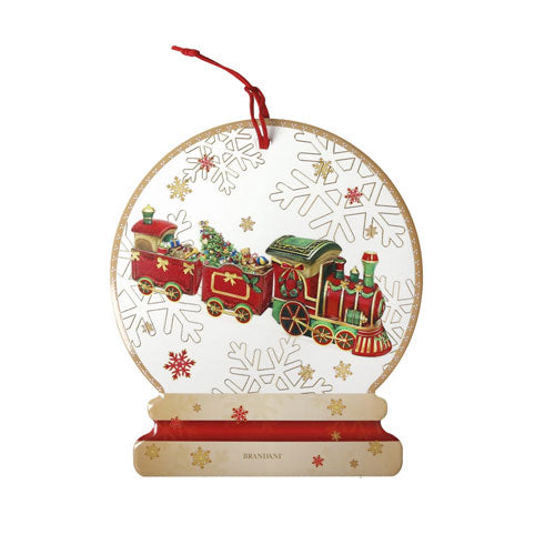 SOTTOPENTOLA DECORATION "CHRISTMAS" TRENINO 89936 BRANDANI