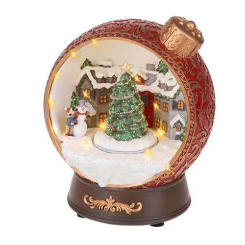 CARILLON SFERE PAESAGGIO C/LED E MUSICA "ADDOBBI&DECORATION" 80178 BRAN