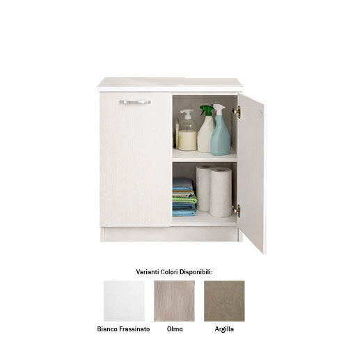 BASE 2 ANTE "LAUNDRY" BIANCO FRASSINATO LIN #cat