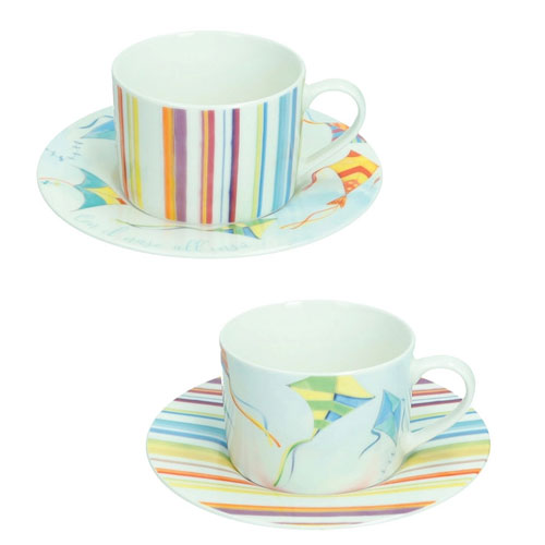 TAZZA THÈ 2 PZ "ARIA" 51715 BRANDANI