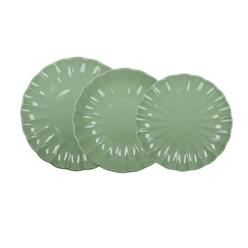 SERVIZIO PIATTI 18 PZ "CALIPSO" SALVIA BRANDANI