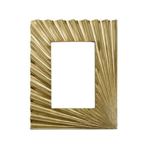 PORTAFOTO "RAGGI" 10X15 CM ORO 51606 BRANDANI